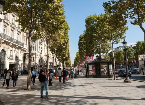 Champs-Elysees Champs Élysées street