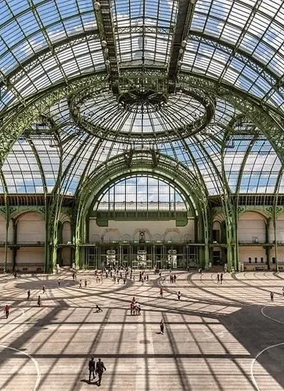 Champs-Elysees grand palais glass roof
